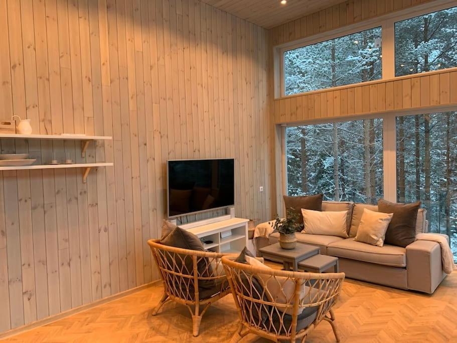 Tretoppen - Ny Moderne Hytte, Unike Finnskogen Torsby Exterior foto