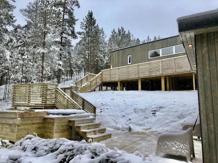 Tretoppen - Ny Moderne Hytte, Unike Finnskogen Torsby Exterior foto