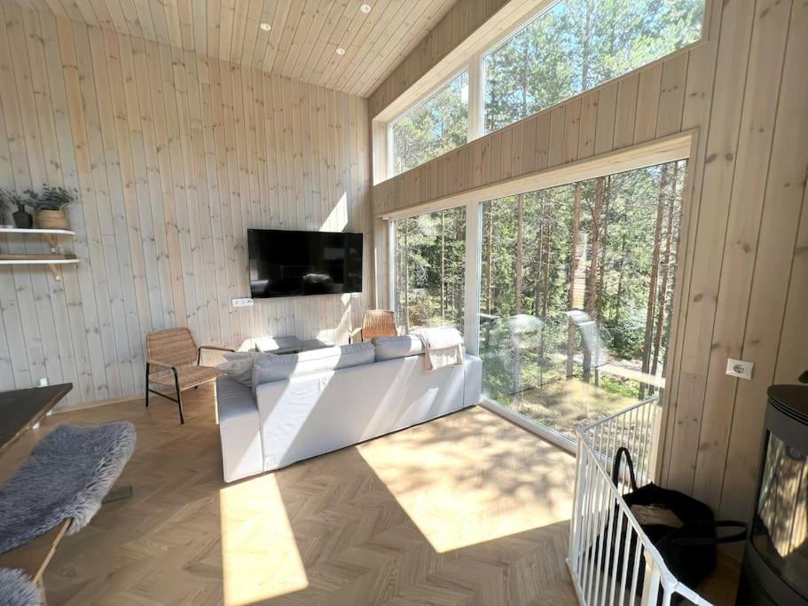 Tretoppen - Ny Moderne Hytte, Unike Finnskogen Torsby Exterior foto